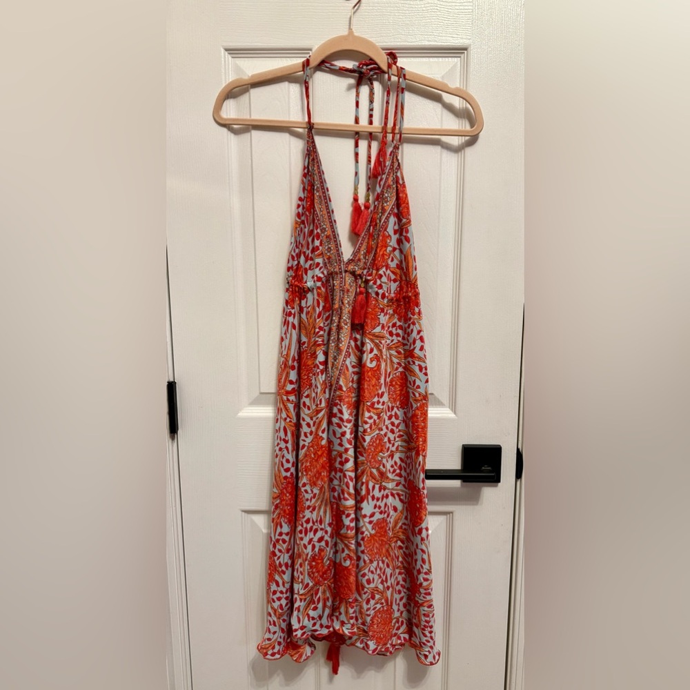Y Why? Italian Silk Free Size Floral Slip Dress